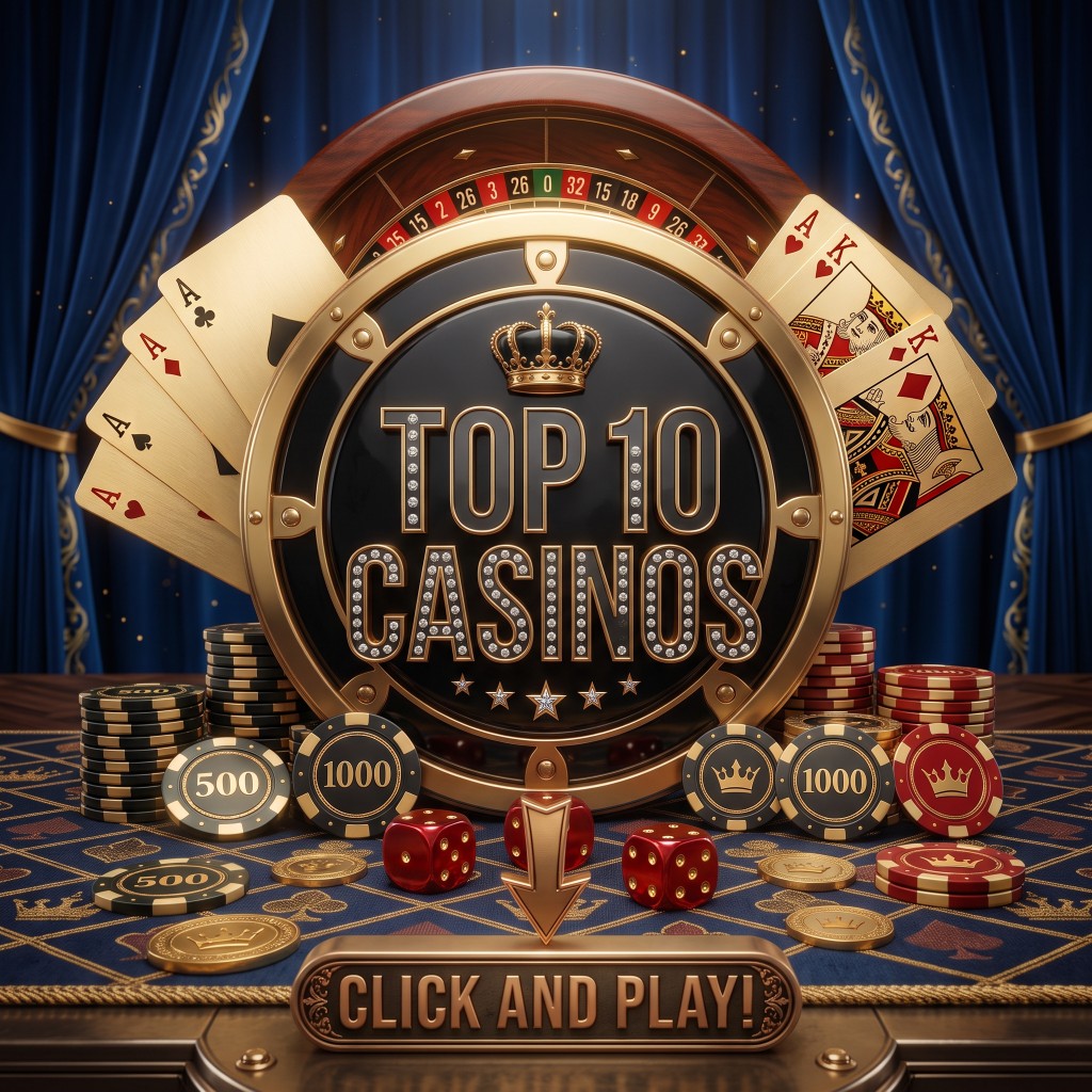 Promotional artwork for casino hotels